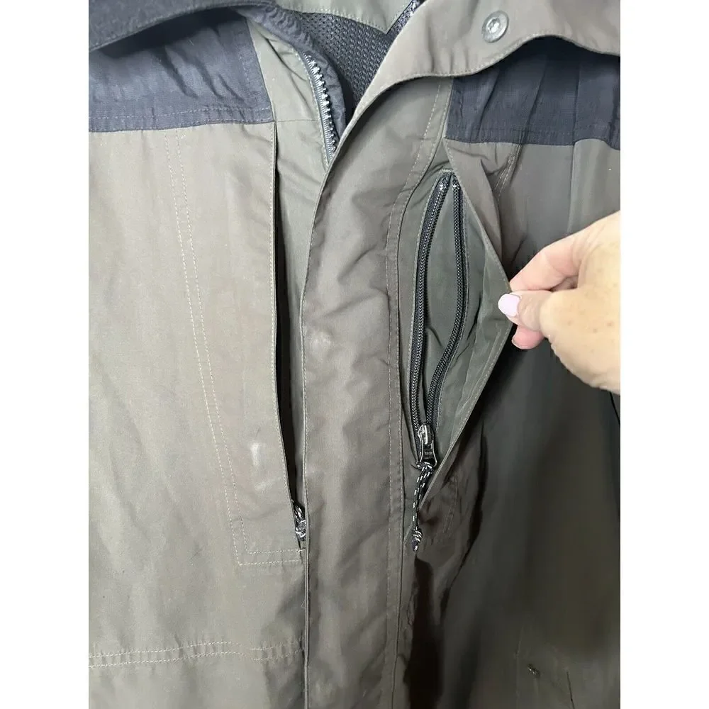 Eddie Bauer Outdoor Outfitters  Jacket Army-Green Mens Size L